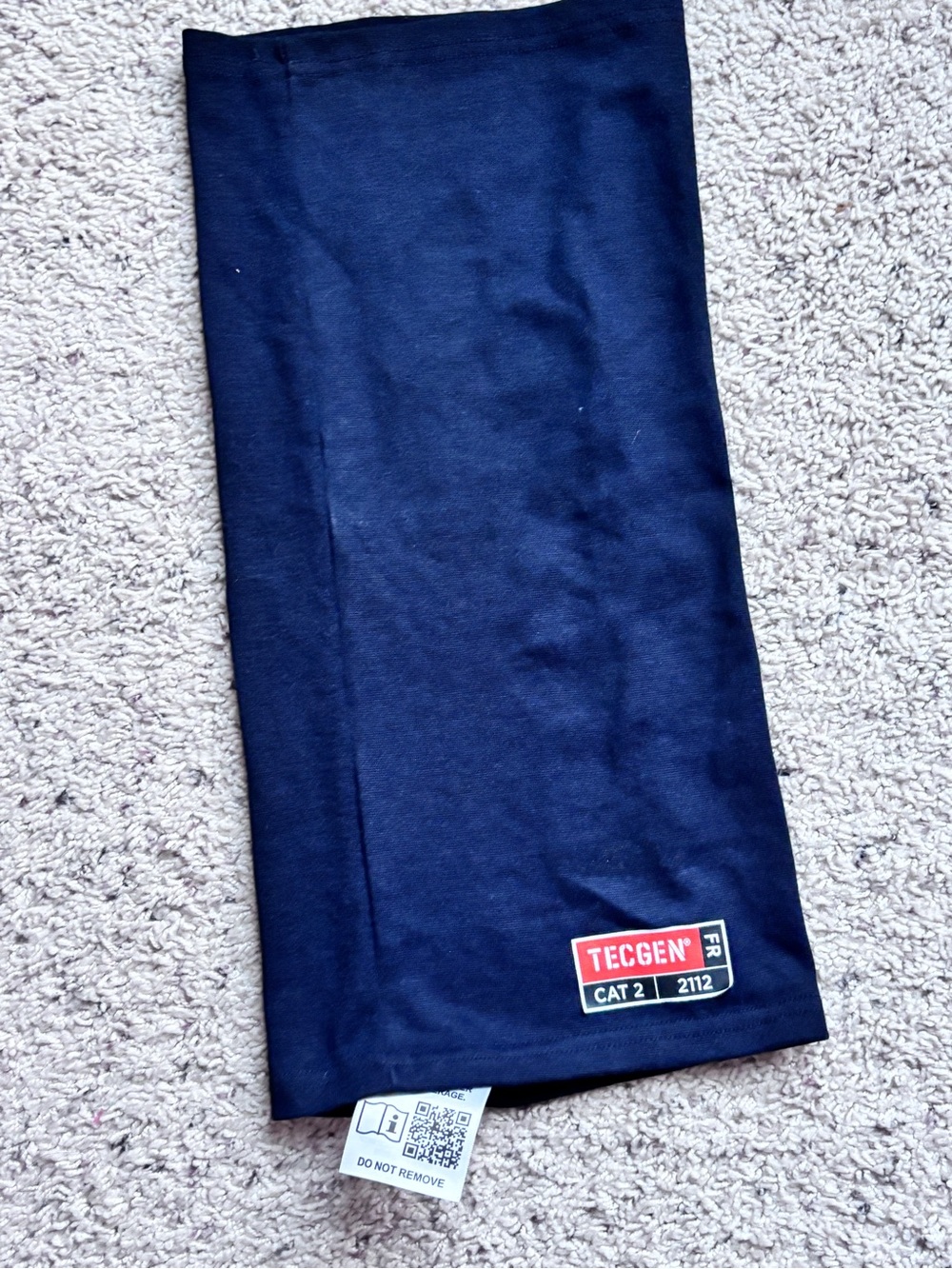 TECGEN FR black Men's Neck Gaiter Scarf Cat 2 2112